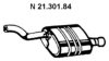 BMW 18101436531 End Silencer